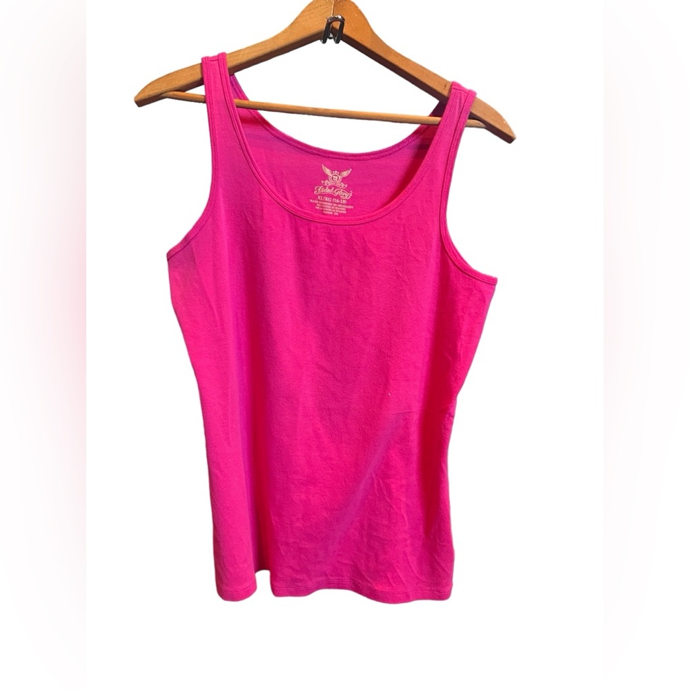 Pink tank top